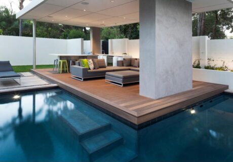 Safety considerations for the pool deck
